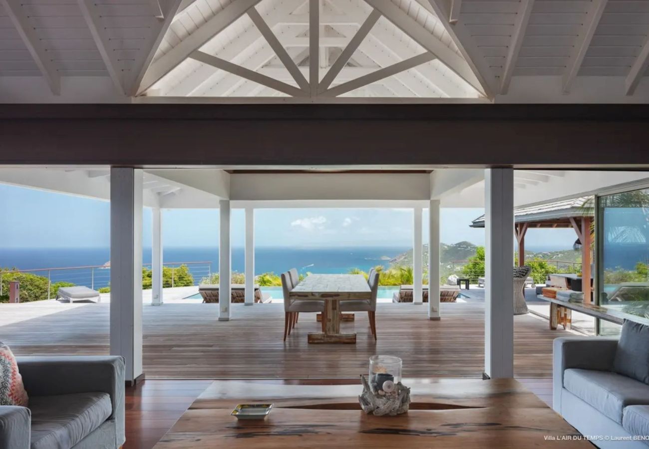 Villa à Saint Barthélemy - Villa Air du Temps St Barth 5-bd