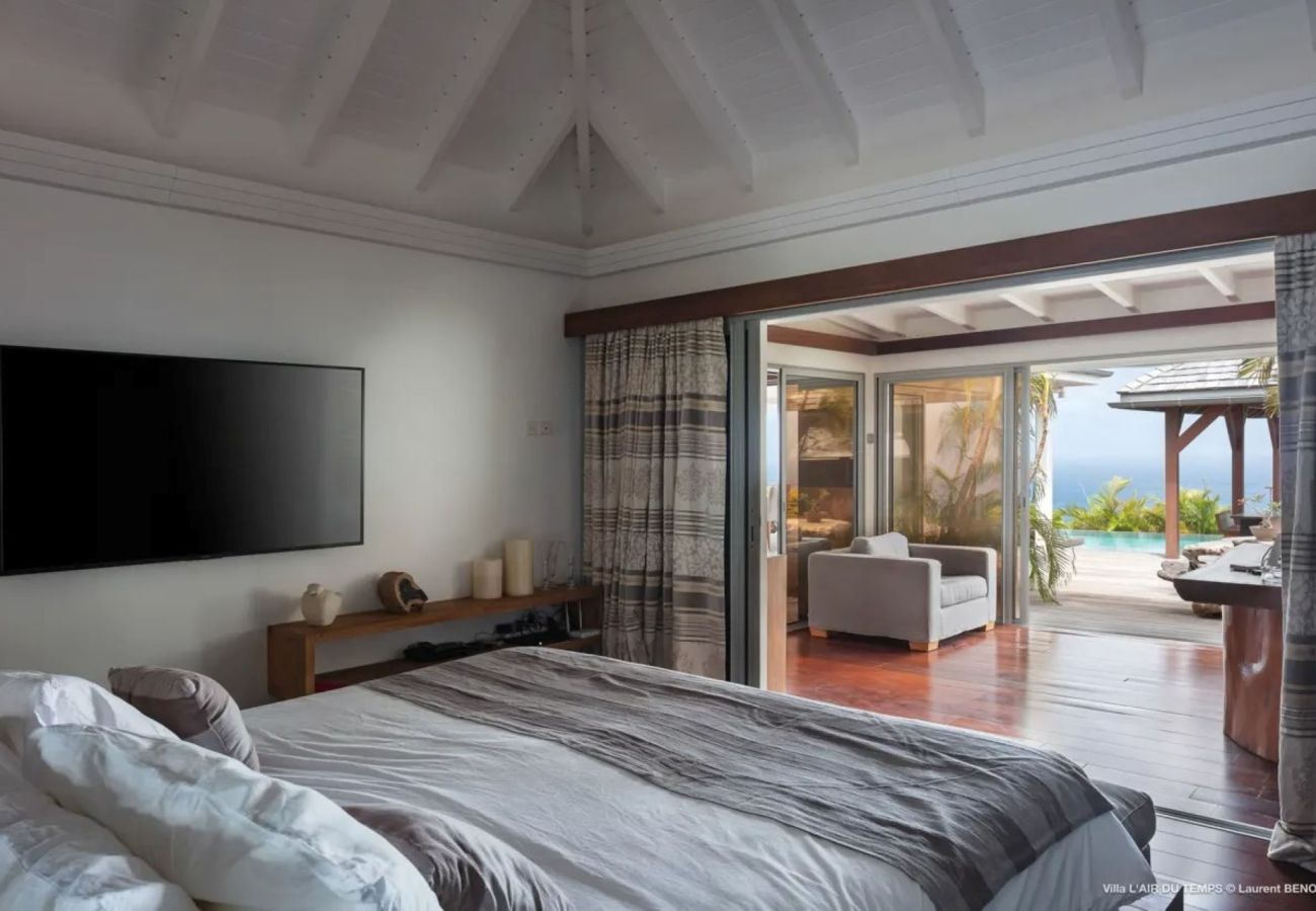 Villa à Saint Barthélemy - Villa Air du Temps St Barth 5-bd