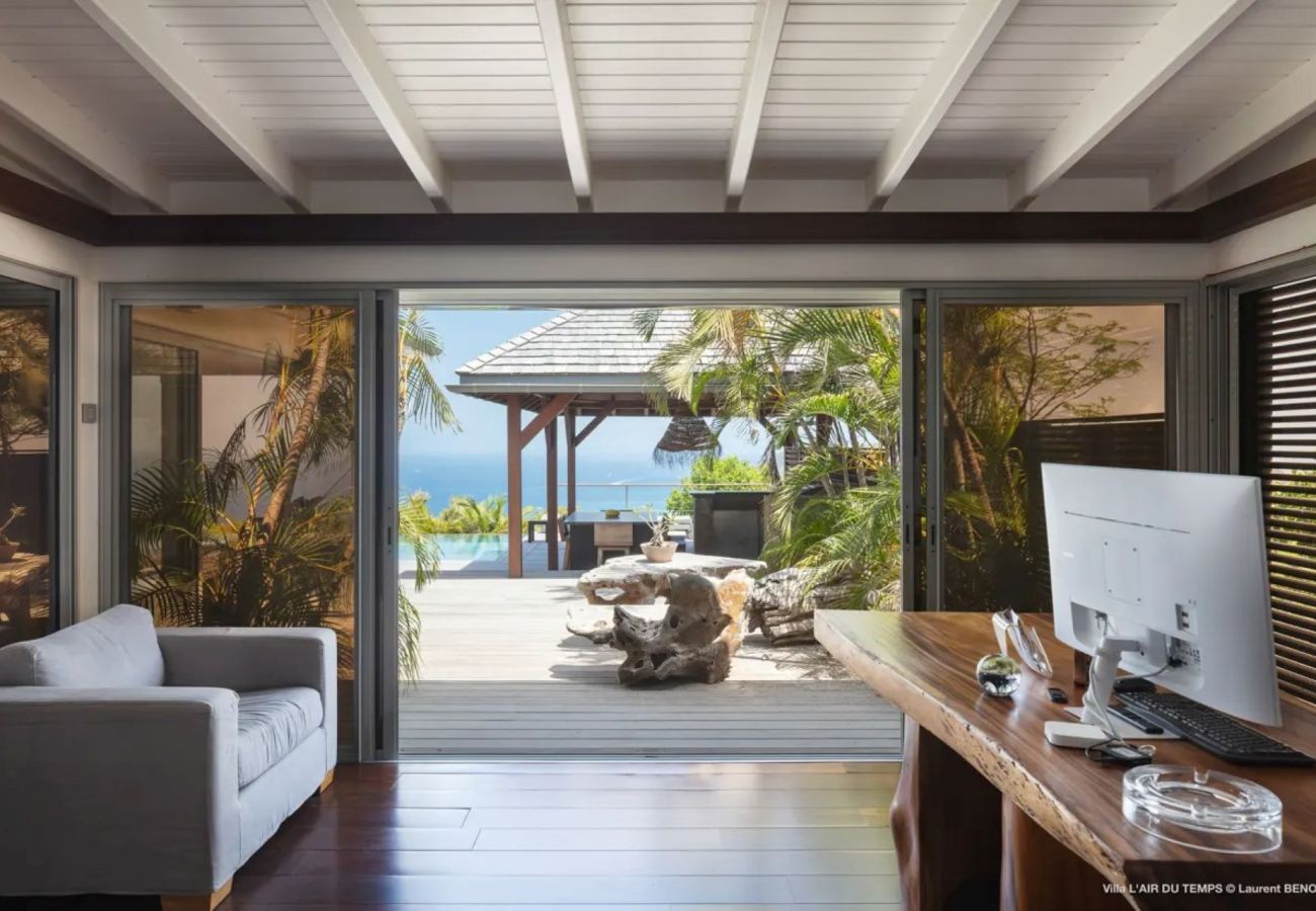 Villa à Saint Barthélemy - Villa Air du Temps St Barth 5-bd