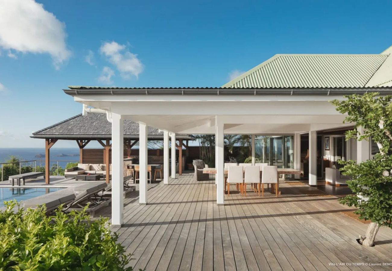 Villa à Saint Barthélemy - Villa Air du Temps St Barth 5-bd