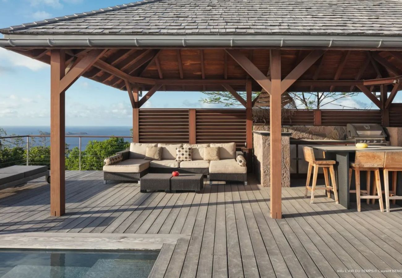Villa à Saint Barthélemy - Villa Air du Temps St Barth 5-bd