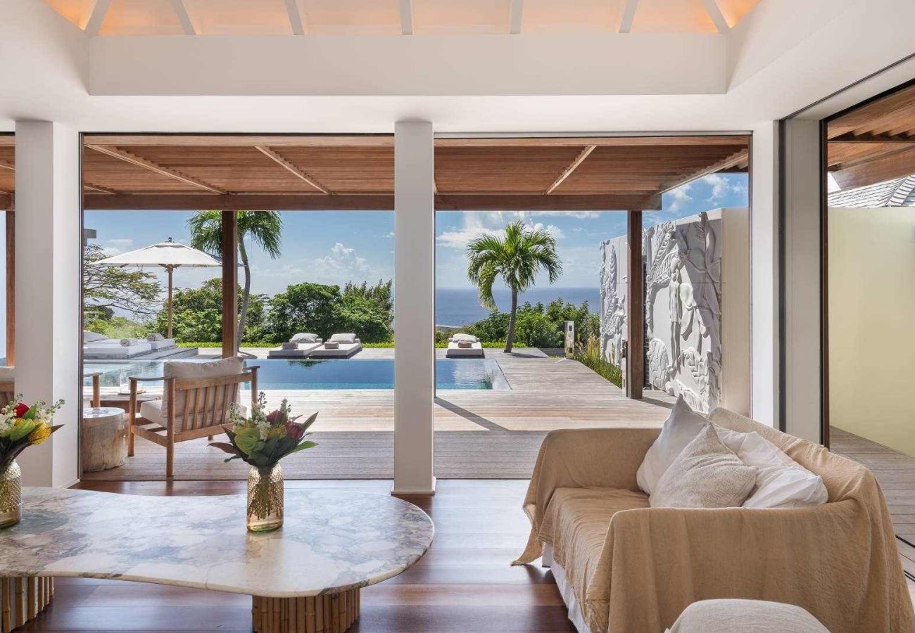 Villa à Saint Barthélemy - Villa Floating Garden St Barth 3-bd