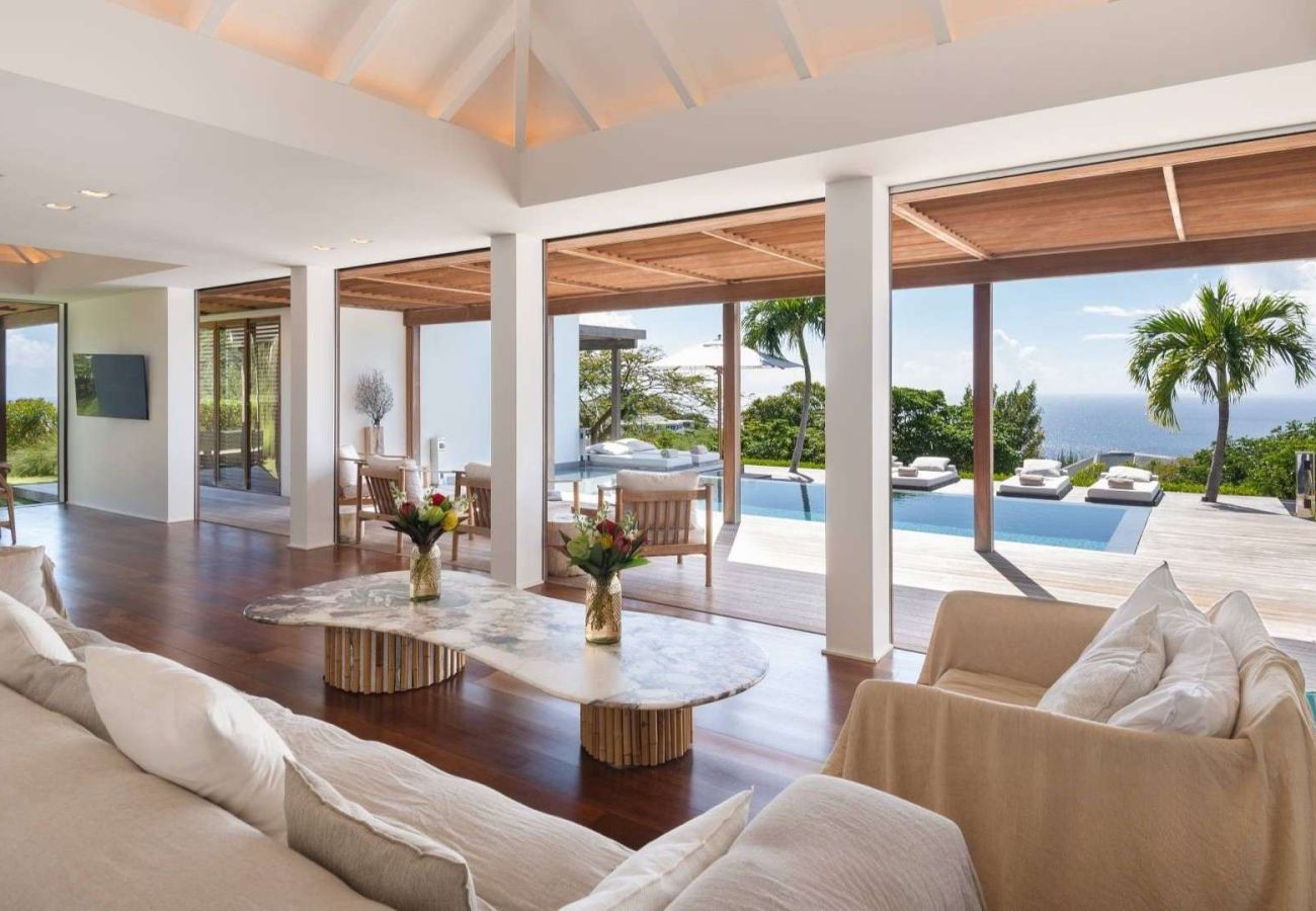 Villa à Saint Barthélemy - Villa Floating Garden St Barth 3-bd