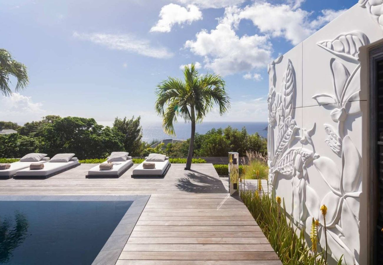 Villa à Saint Barthélemy - Villa Floating Garden St Barth 3-bd