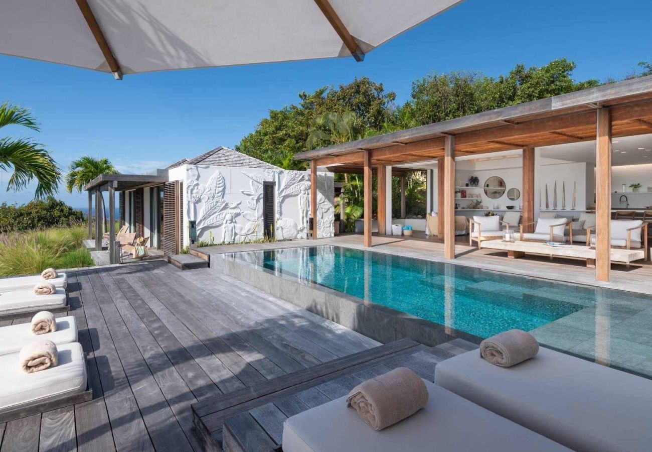 Villa à Saint Barthélemy - Villa Floating Garden St Barth 3-bd