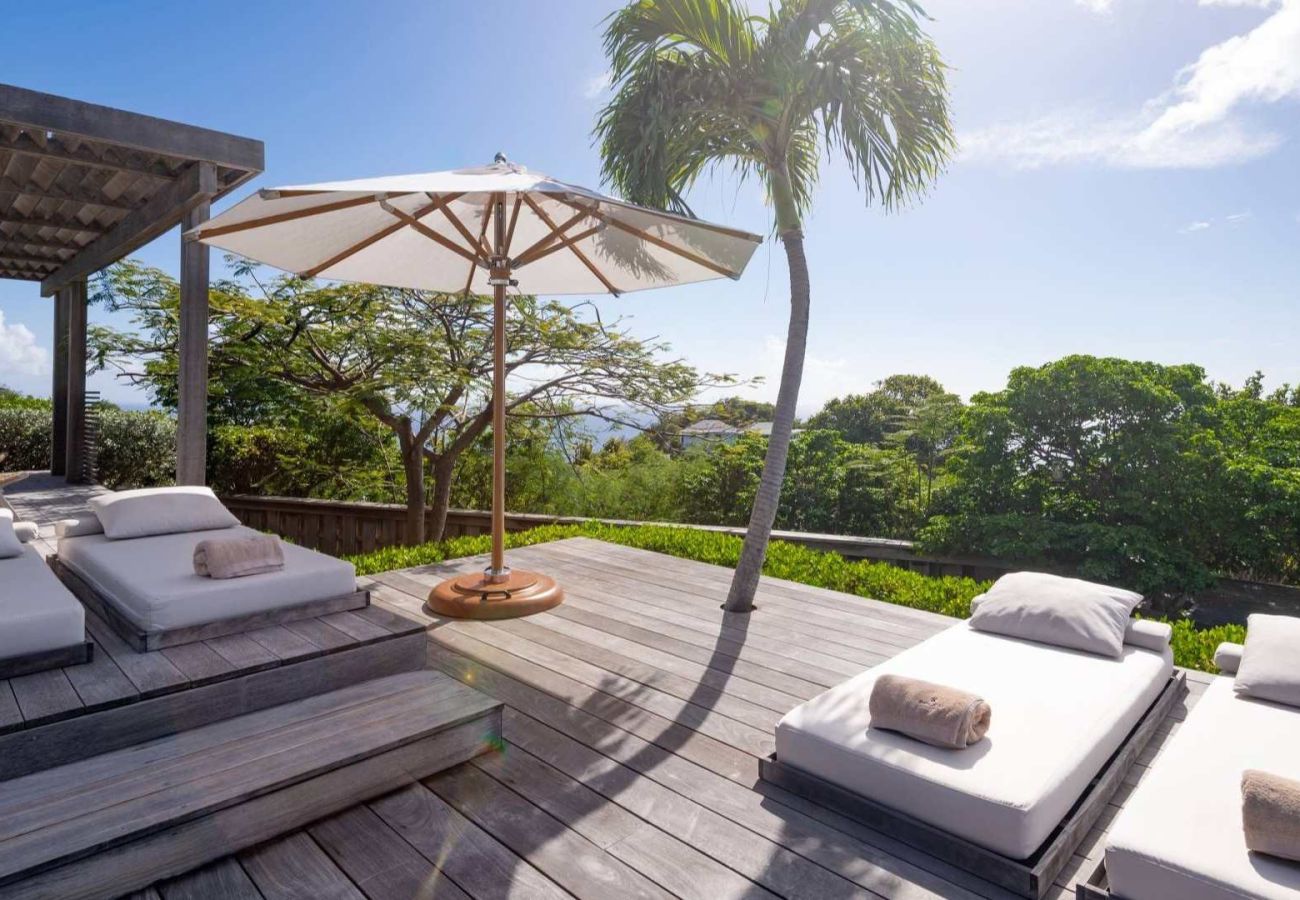 Villa à Saint Barthélemy - Villa Floating Garden St Barth 3-bd