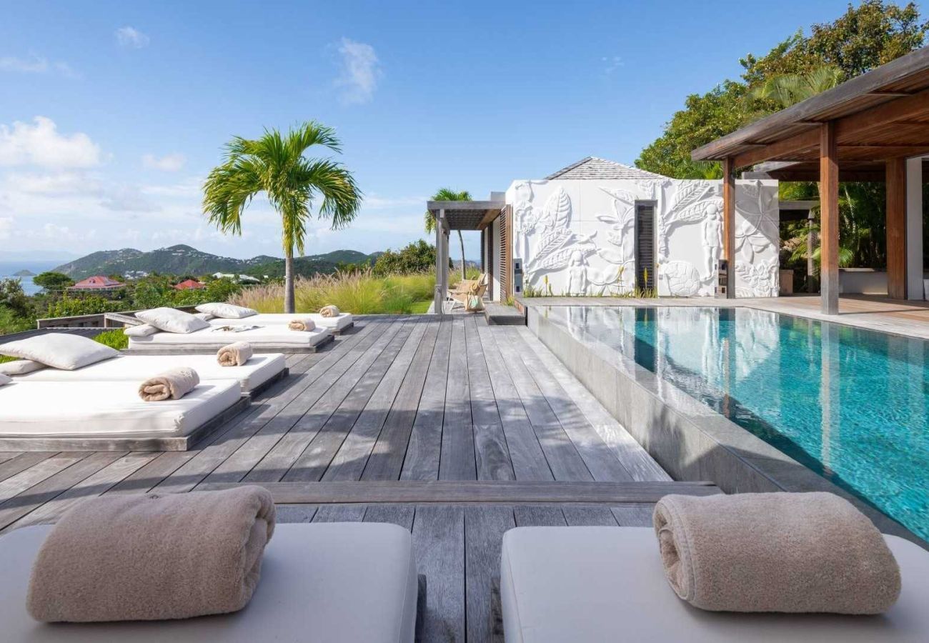 Villa à Saint Barthélemy - Villa Floating Garden St Barth 3-bd