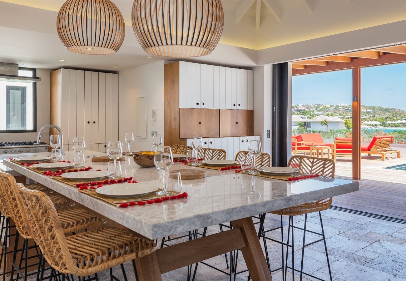 Villa à Saint Barthélemy - Villa Belharra Lagon St Barth 3-bd