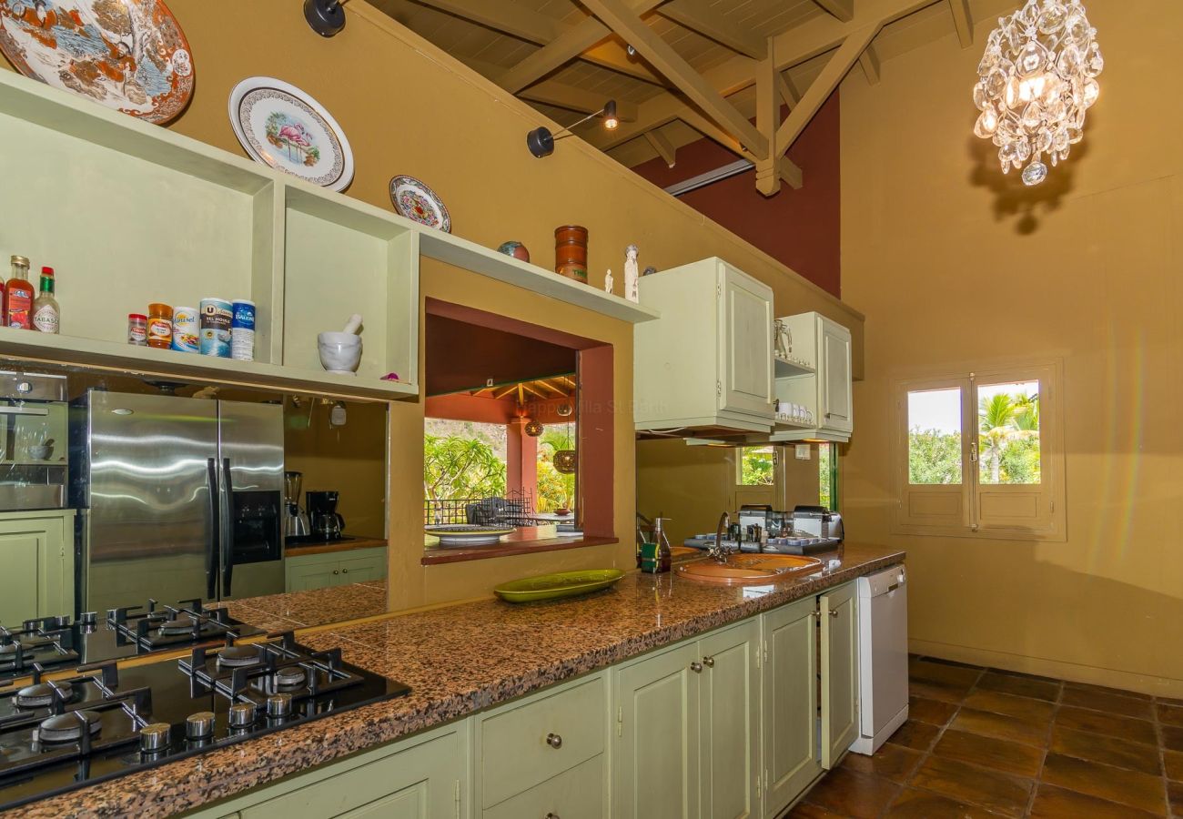 Villa à Saint Barthélemy - Villa African Queen St Barth 4-bd
