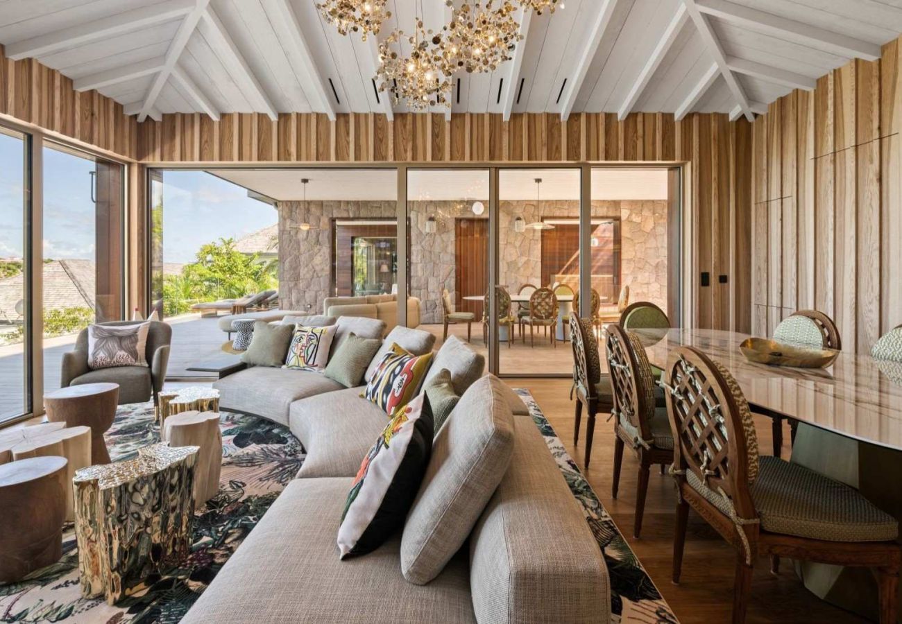 Villa à Saint Barthélemy - Villa Golden Eye St Barth 3-bd