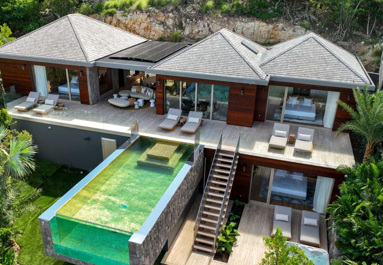 Villa à Saint Barthélemy - Villa Golden Eye St Barth 3-bd