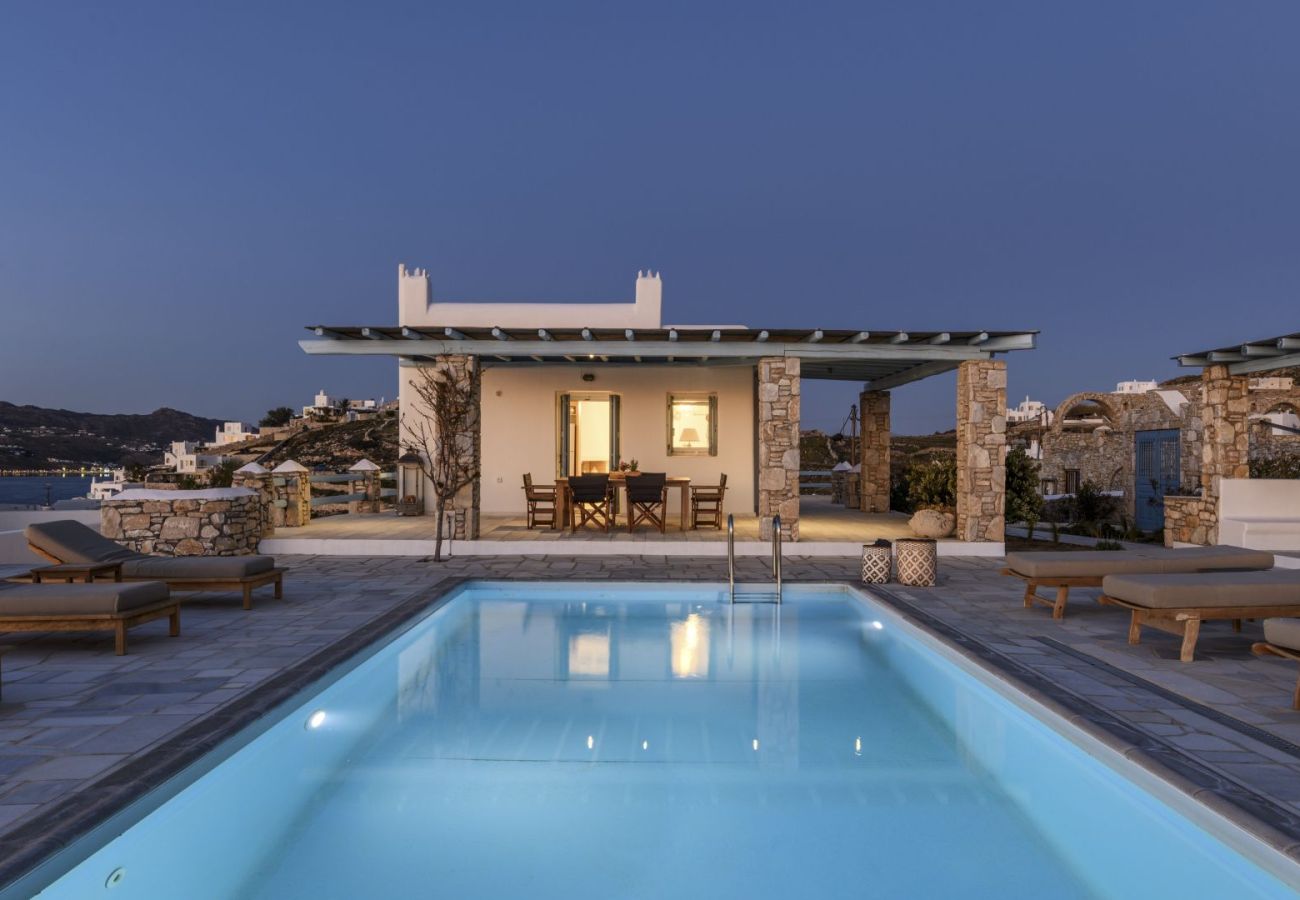 Villa à Mykonos - Villa Deliana Mykonos 4-bd