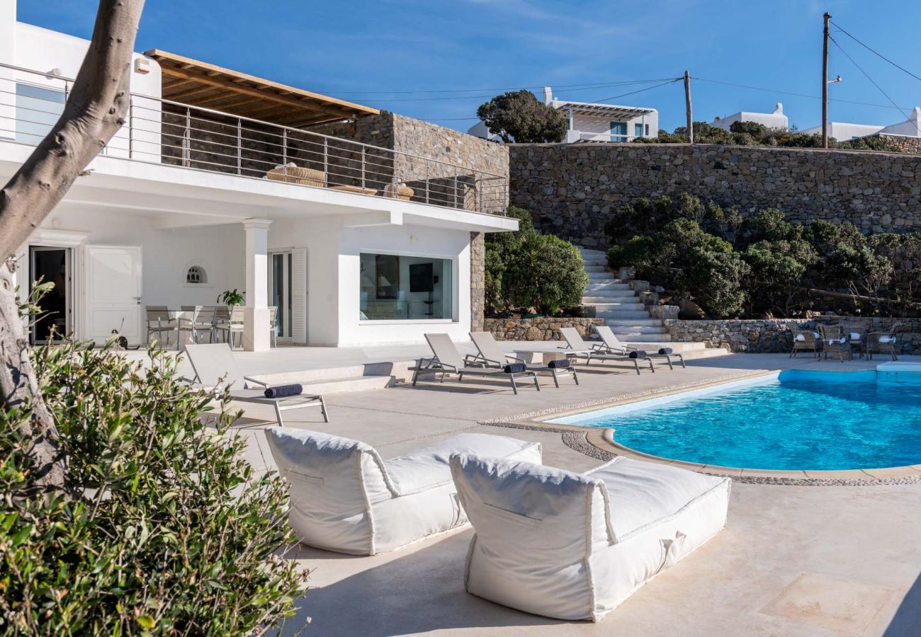 Villa à Mykonos - Villa Deloxenia Mykonos 5-bd