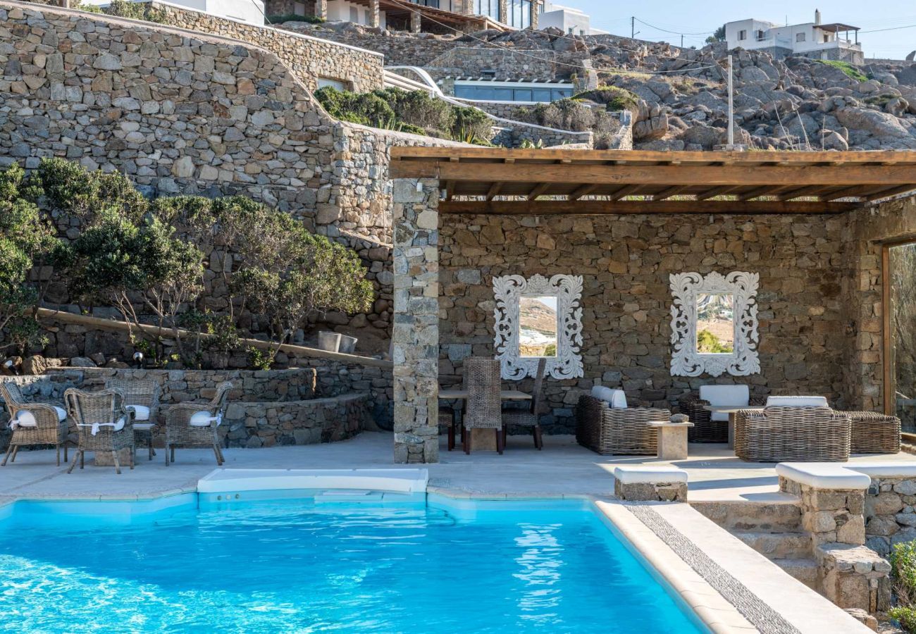 Villa à Mykonos - Villa Deloxenia Mykonos 5-bd