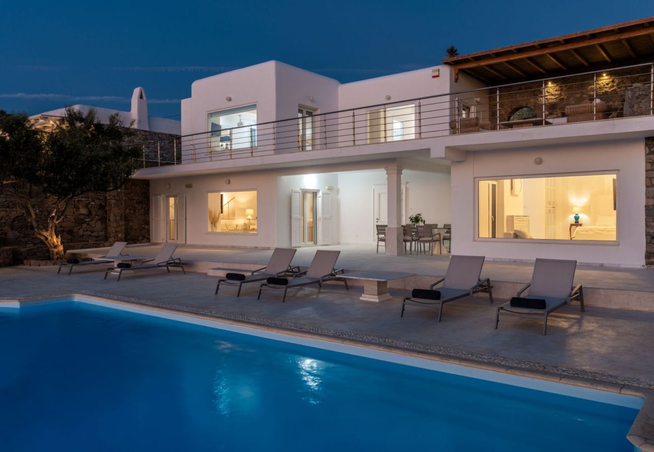 Villa à Mykonos - Villa Deloxenia Mykonos 5-bd