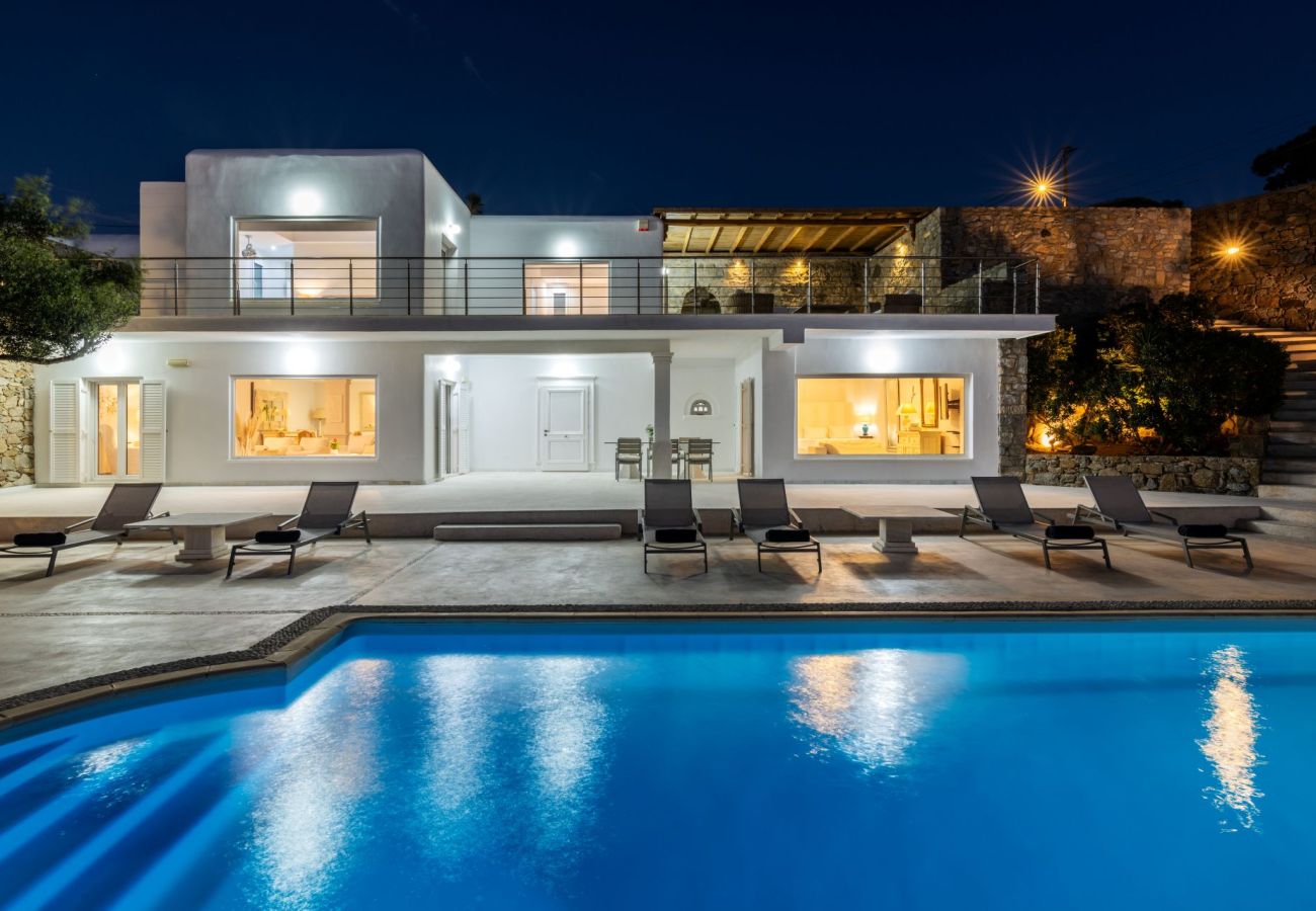 Villa à Mykonos - Villa Deloxenia Mykonos 5-bd
