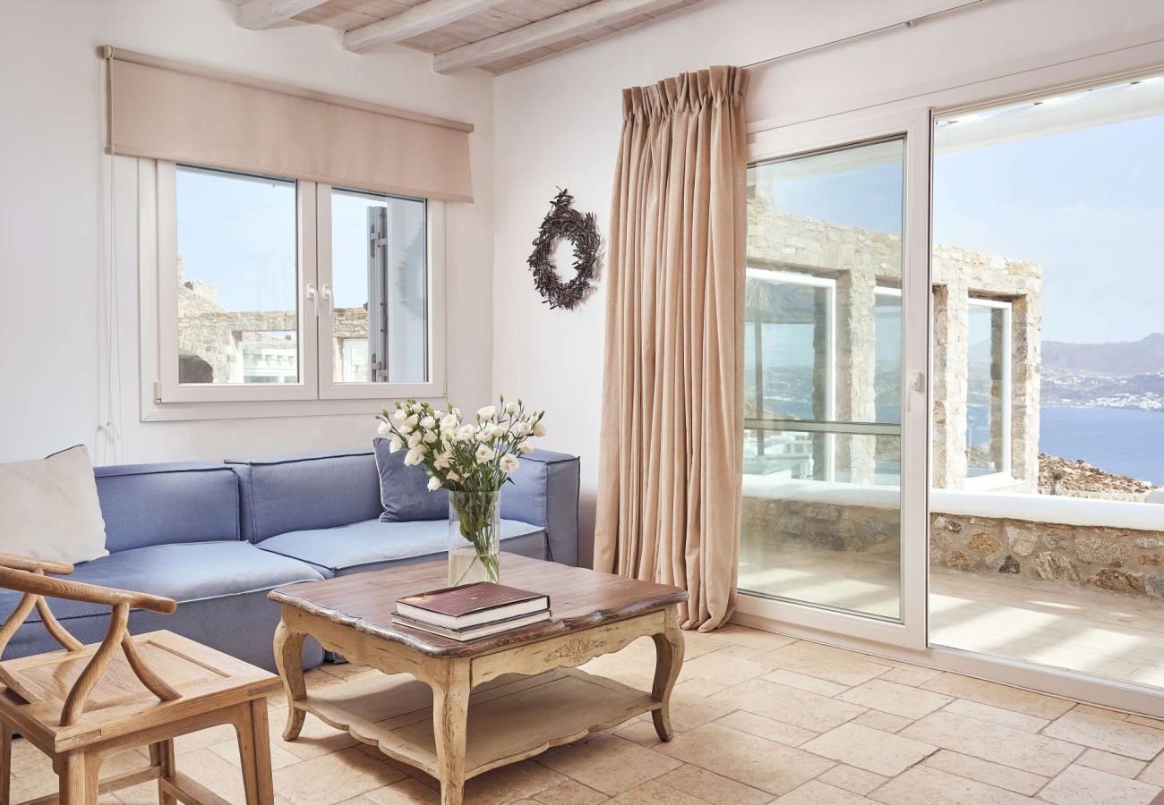 Villa à Mykonos - Villa Petrolefko Mykonos 6-bd