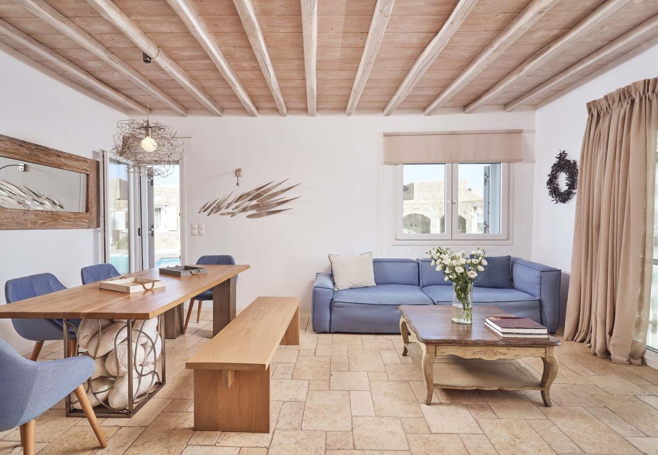 Villa à Mykonos - Villa Petrolefko Mykonos 6-bd