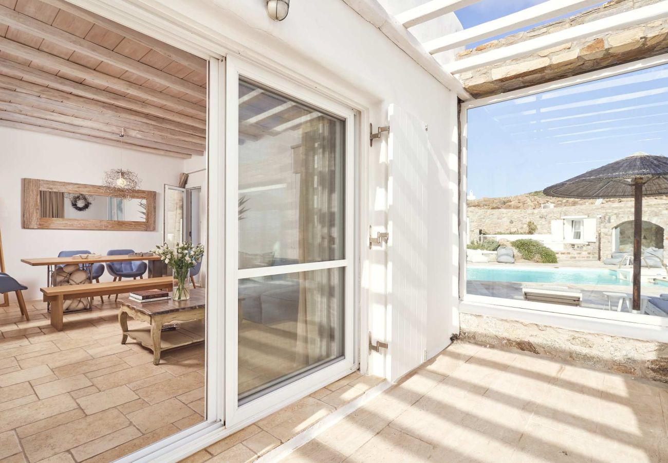 Villa à Mykonos - Villa Petrolefko Mykonos 6-bd