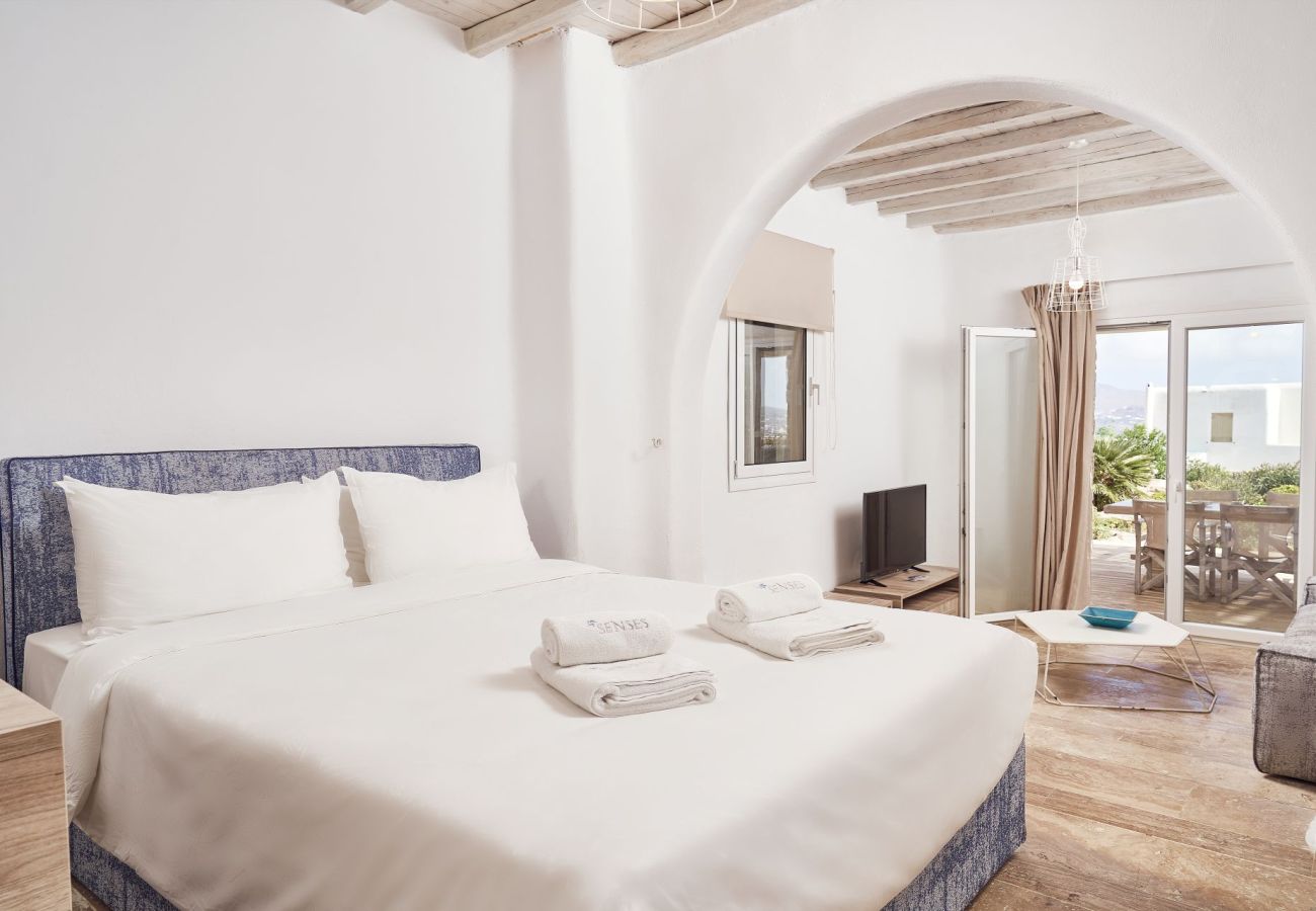 Villa à Mykonos - Villa Petrolefko Mykonos 6-bd