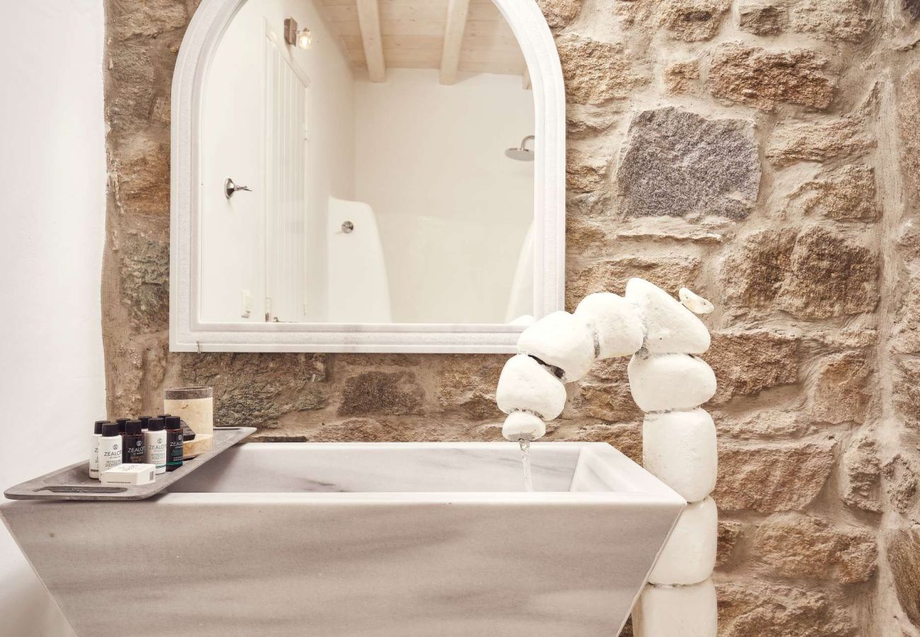 Villa à Mykonos - Villa Petrolefko Mykonos 6-bd