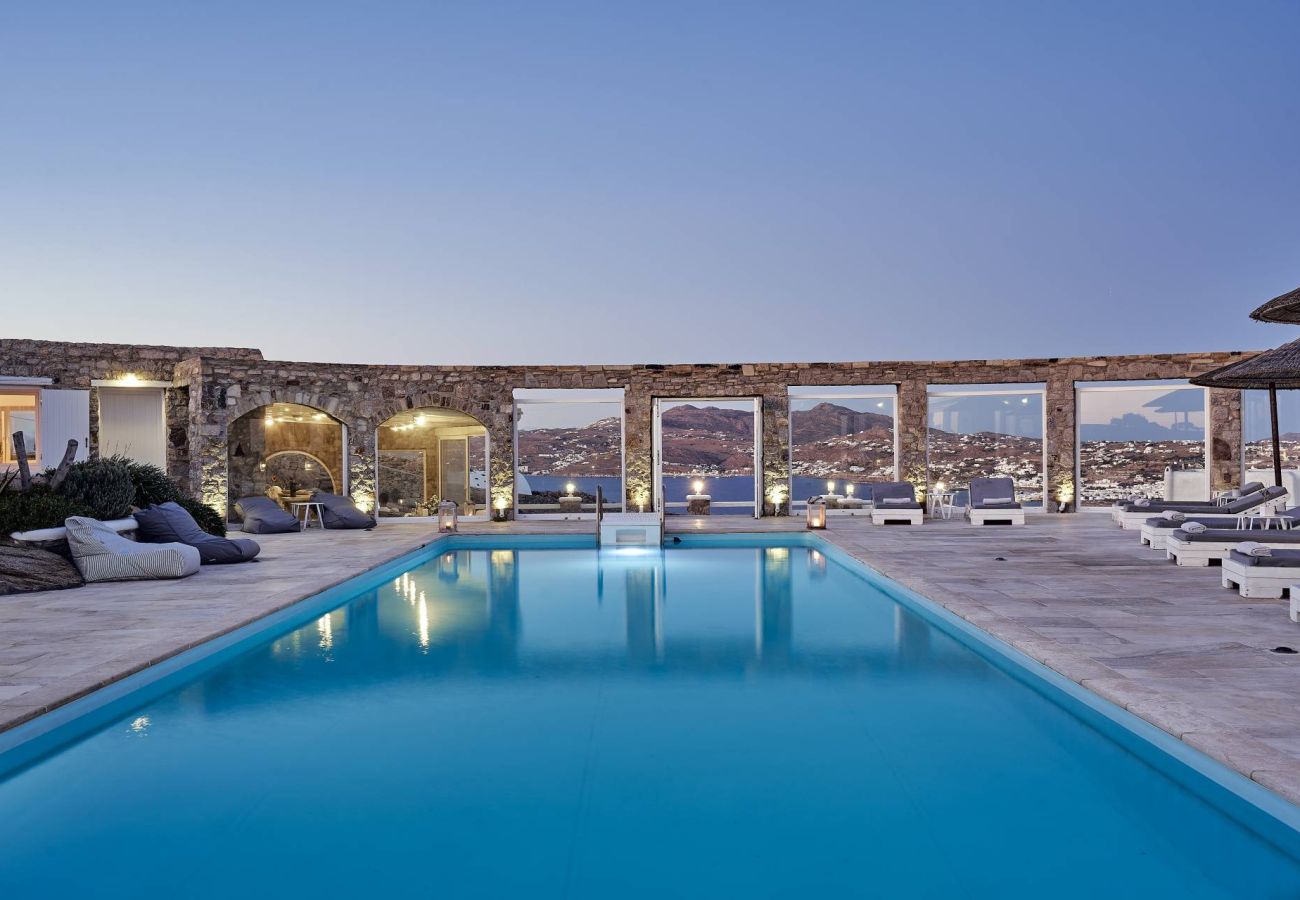 Villa à Mykonos - Villa Petrolefko Mykonos 6-bd