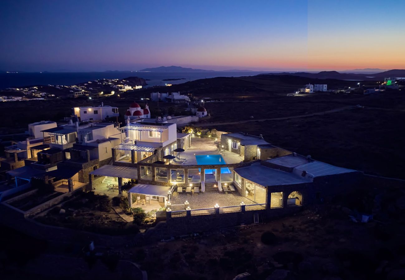 Villa à Mykonos - Villa Petrolefko Mykonos 6-bd