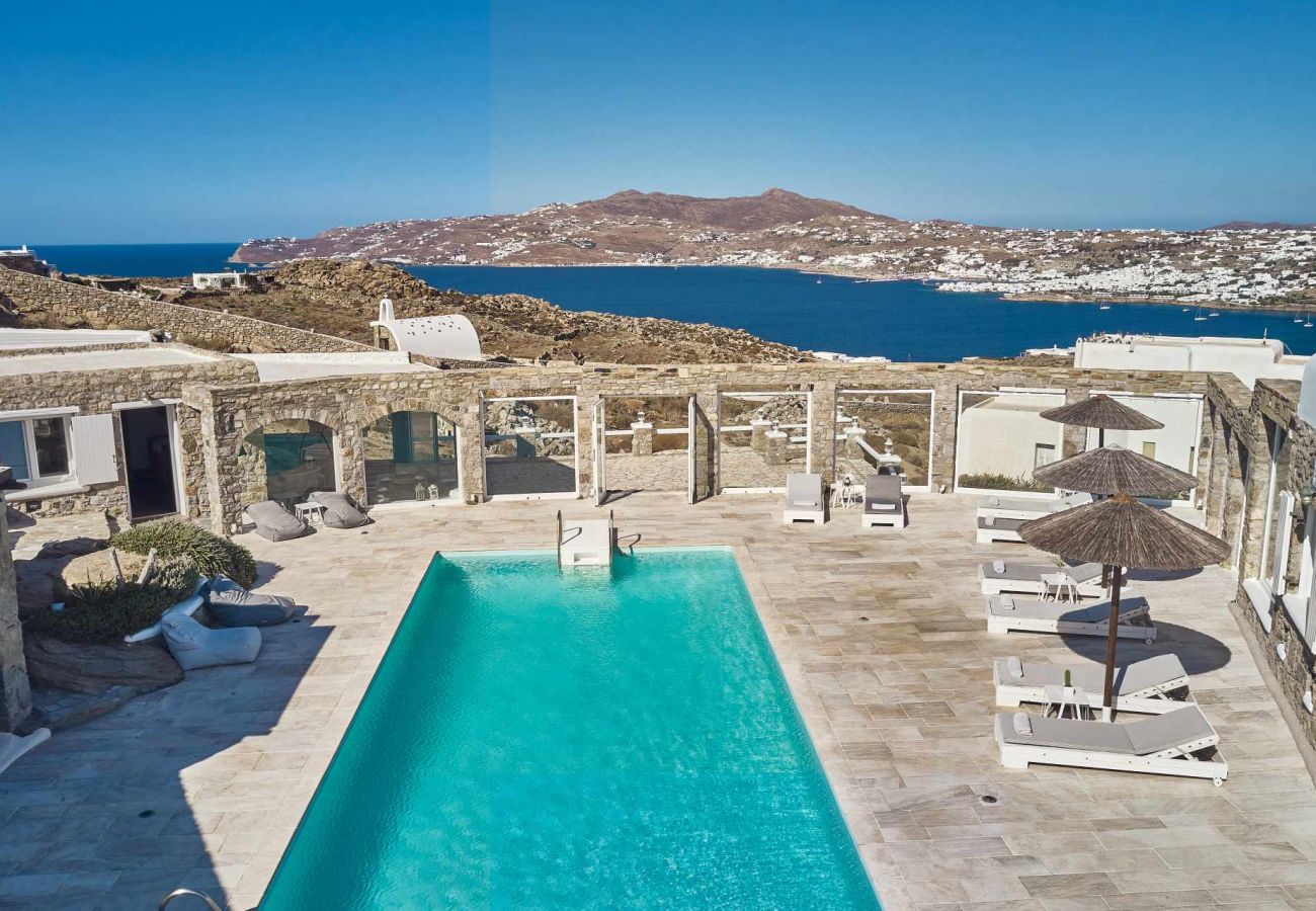 Villa à Mykonos - Villa Petrolefko Mykonos 6-bd