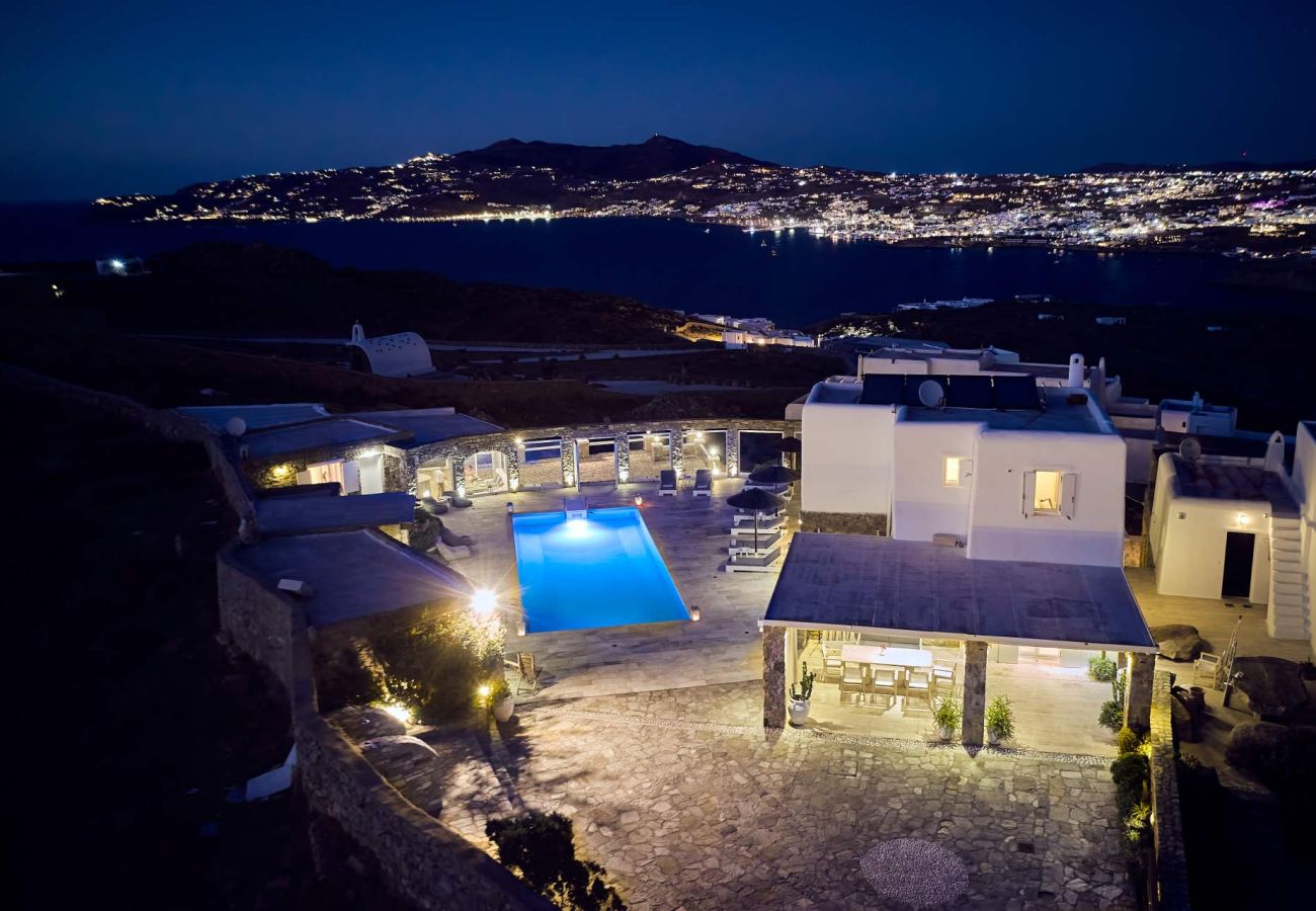 Villa à Mykonos - Villa Petrolefko Mykonos 6-bd
