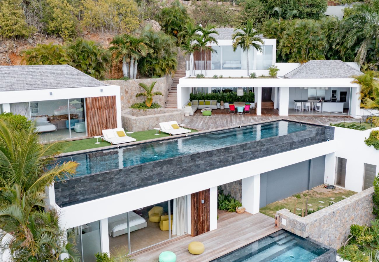 Villa Infra St Barth pour 8 personnes