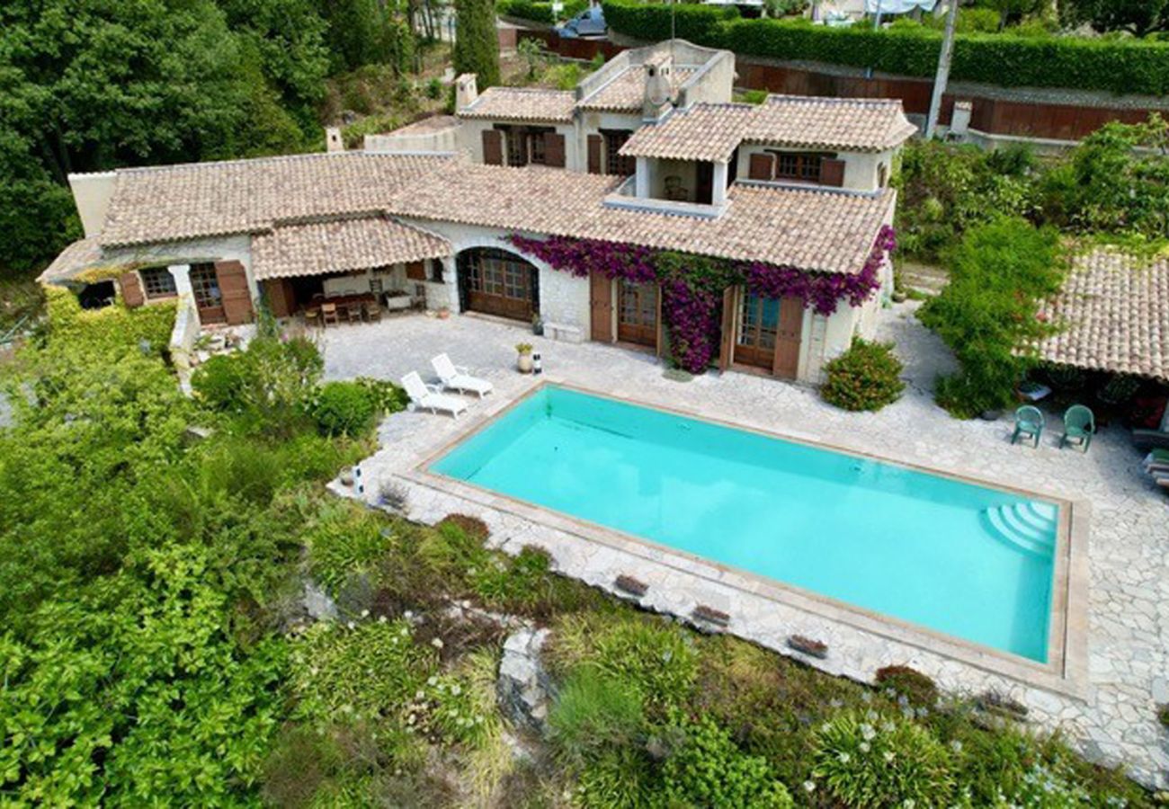 Villa à Saint Paul de Vence - Le Secret de Saint-Paul, grande Villa vue mer