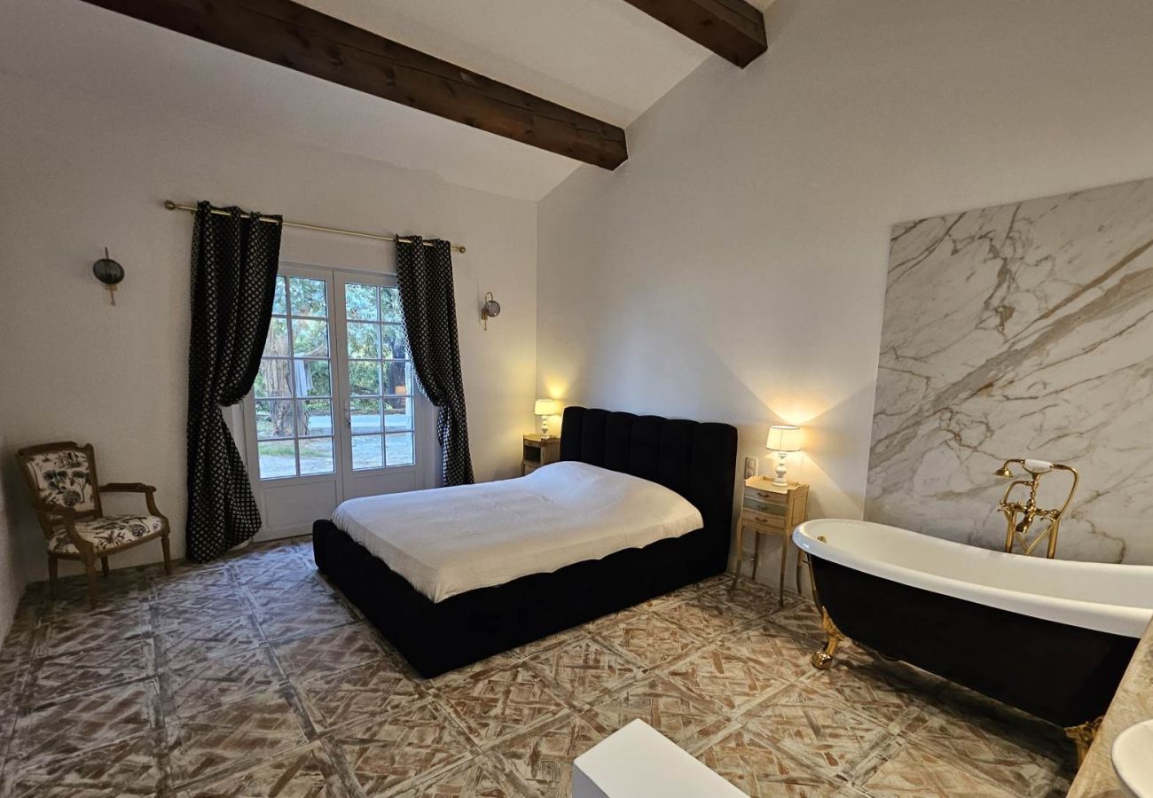 Villa à La Garde-Freinet - Villa La Biche St Tropez Côte d'Azur 5-bd