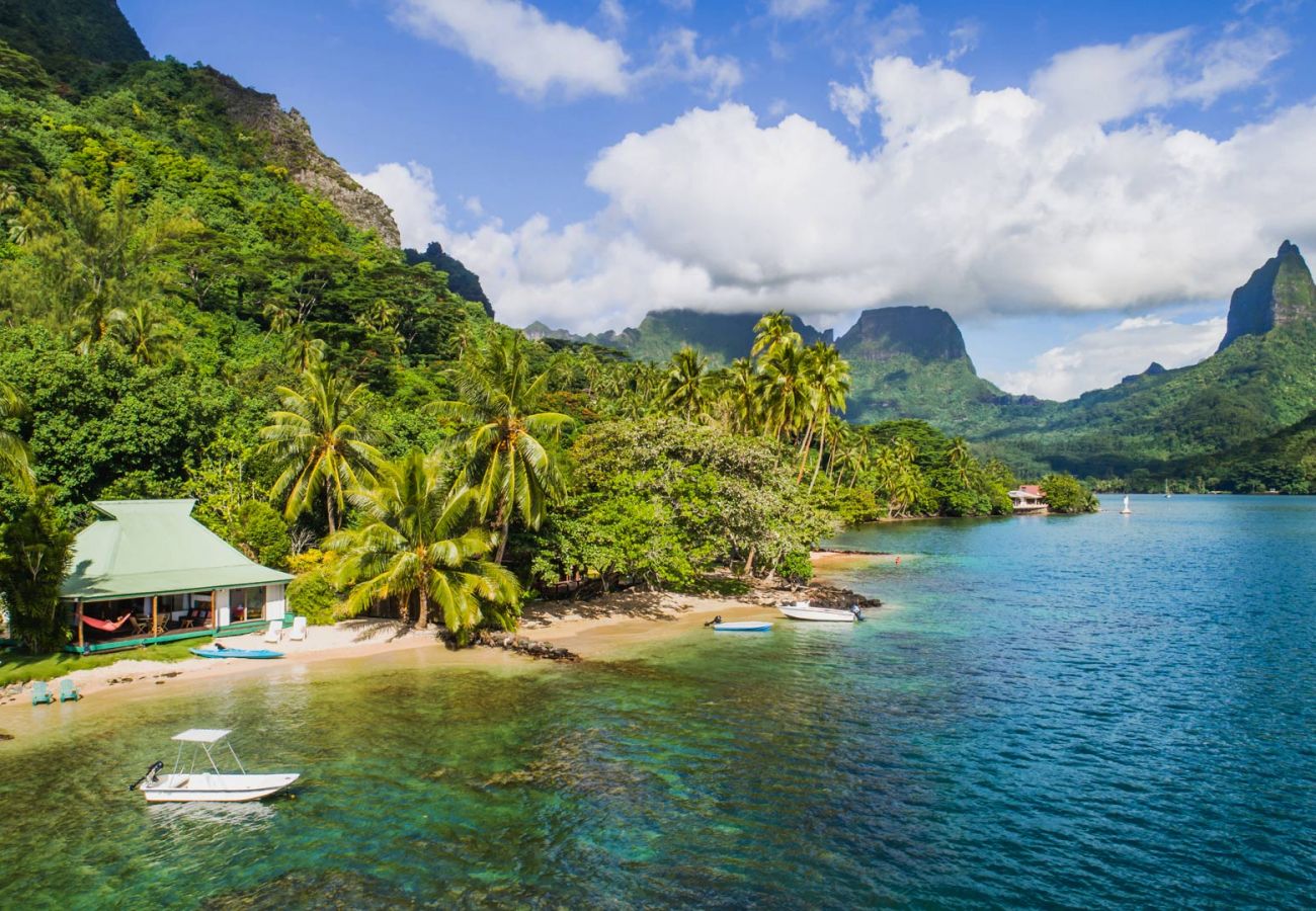 Villa in Papetoai - Beach Villa Cook - Robinson's Cove