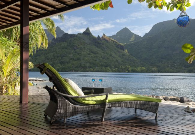 Villa in Papetoai - Beach Villa Wallis - Robinson's Cove