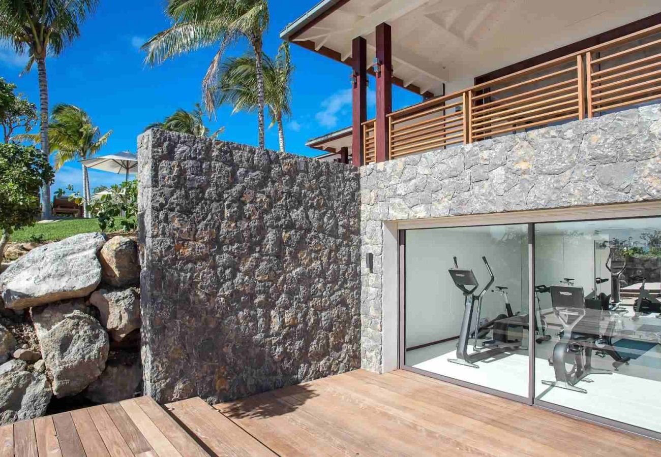 Villa in Saint Barthélemy - Maison Blanc Bleu St Barths 6-bd