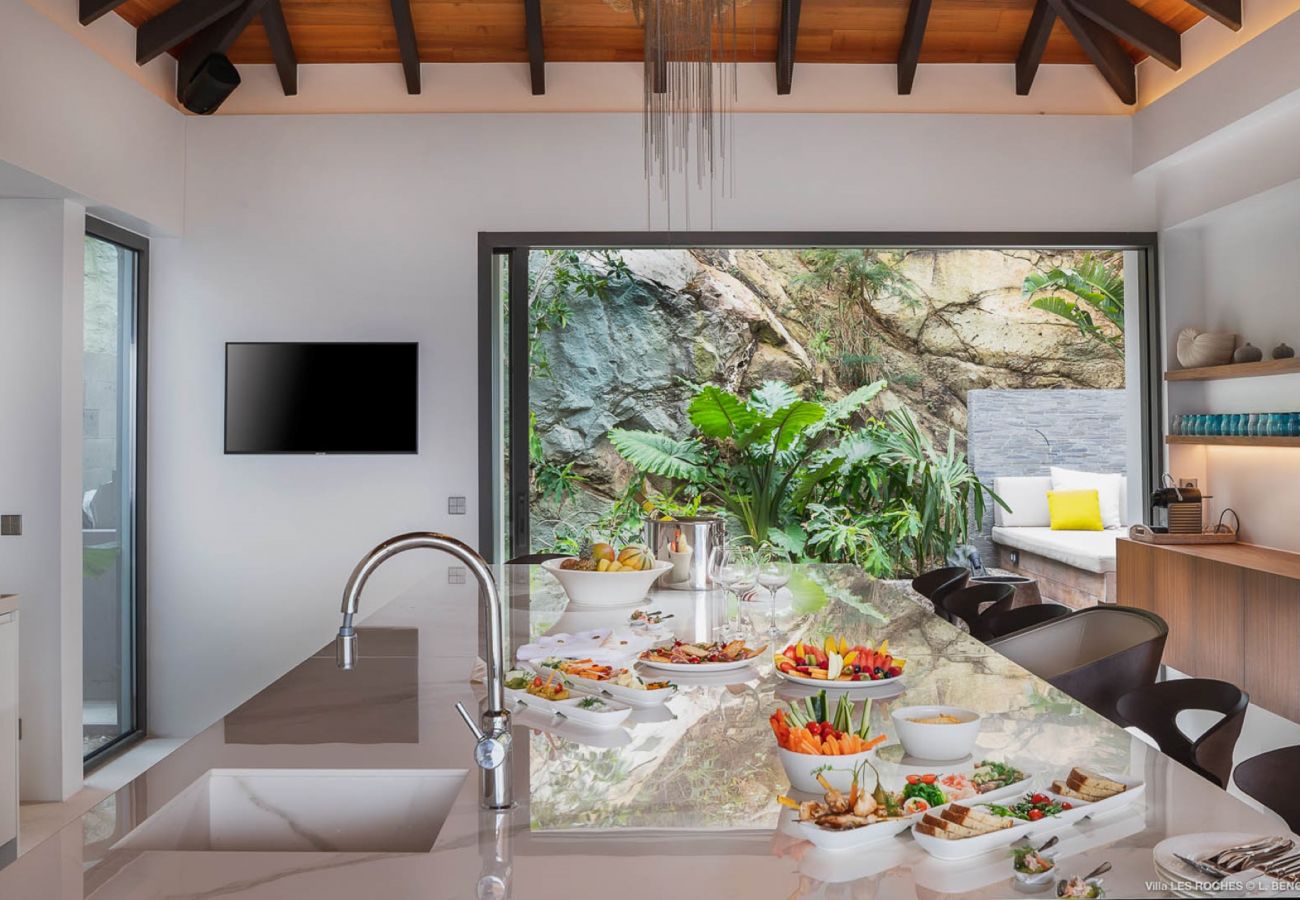 Villa in Saint Barthélemy - Villa Les Roches St Barths 5-bd
