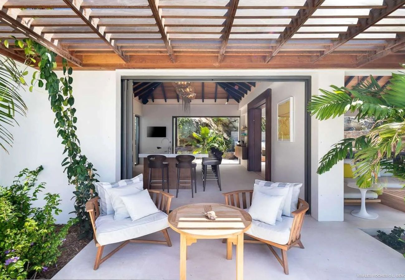 Villa in Saint Barthélemy - Villa Les Roches St Barths 5-bd
