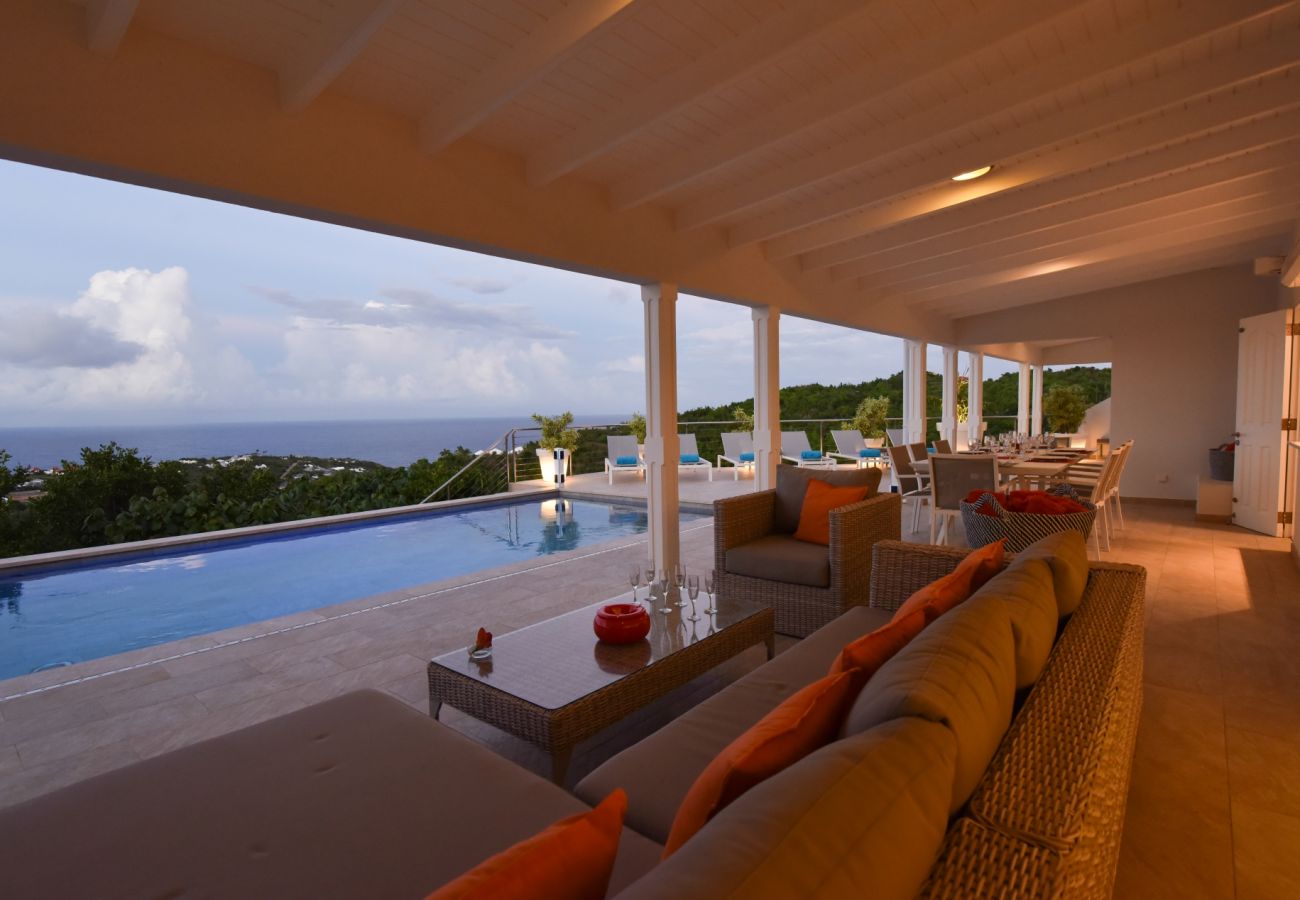 Villa in Saint Barthélemy - Villa Au Coeur du Rocher St Barths 3-bd