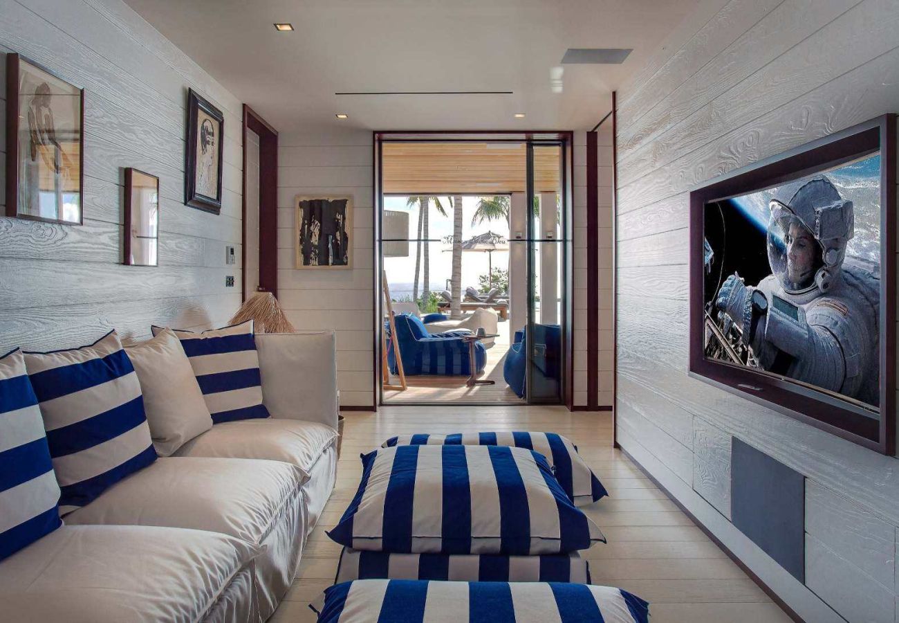 Villa in Saint Barthélemy - Maison Blanc Bleu St Barths 4-bd