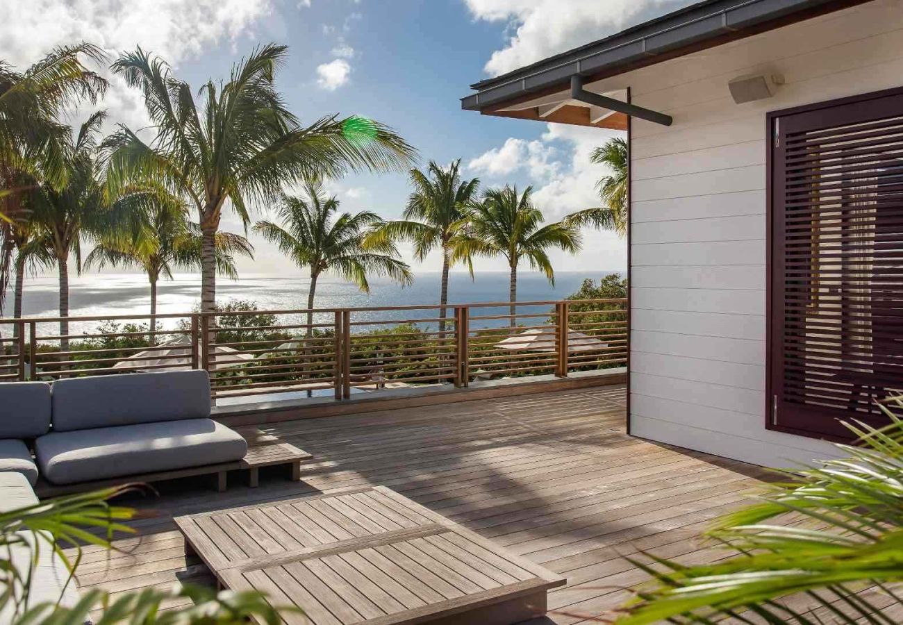 Villa in Saint Barthélemy - Maison Blanc Bleu St Barths 4-bd