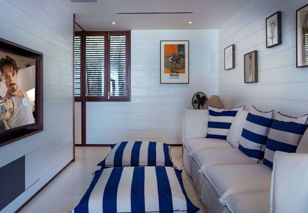 Villa in Saint Barthélemy - Maison Blanc Bleu St Barths 5-bd