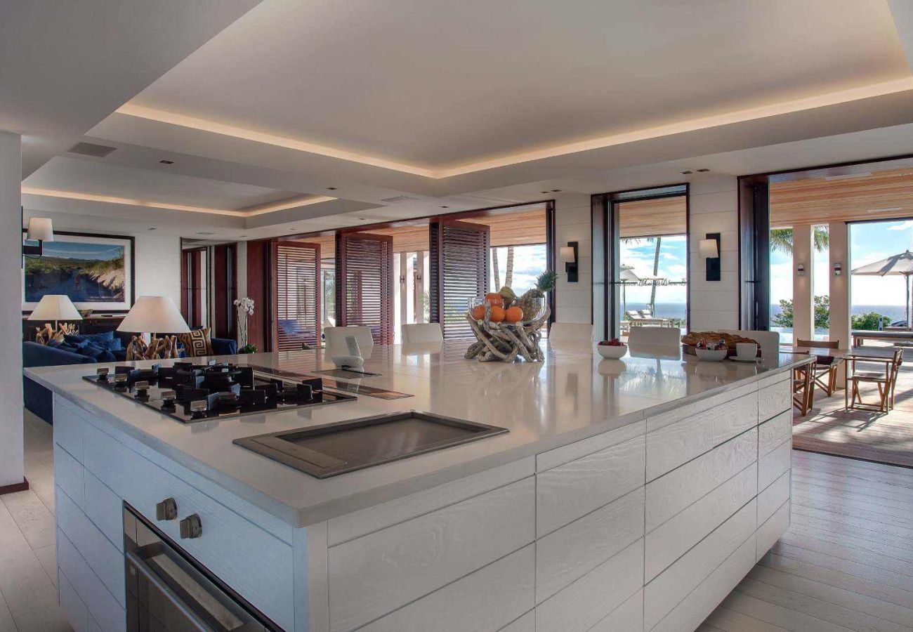 Villa in Saint Barthélemy - Maison Blanc Bleu St Barths 5-bd