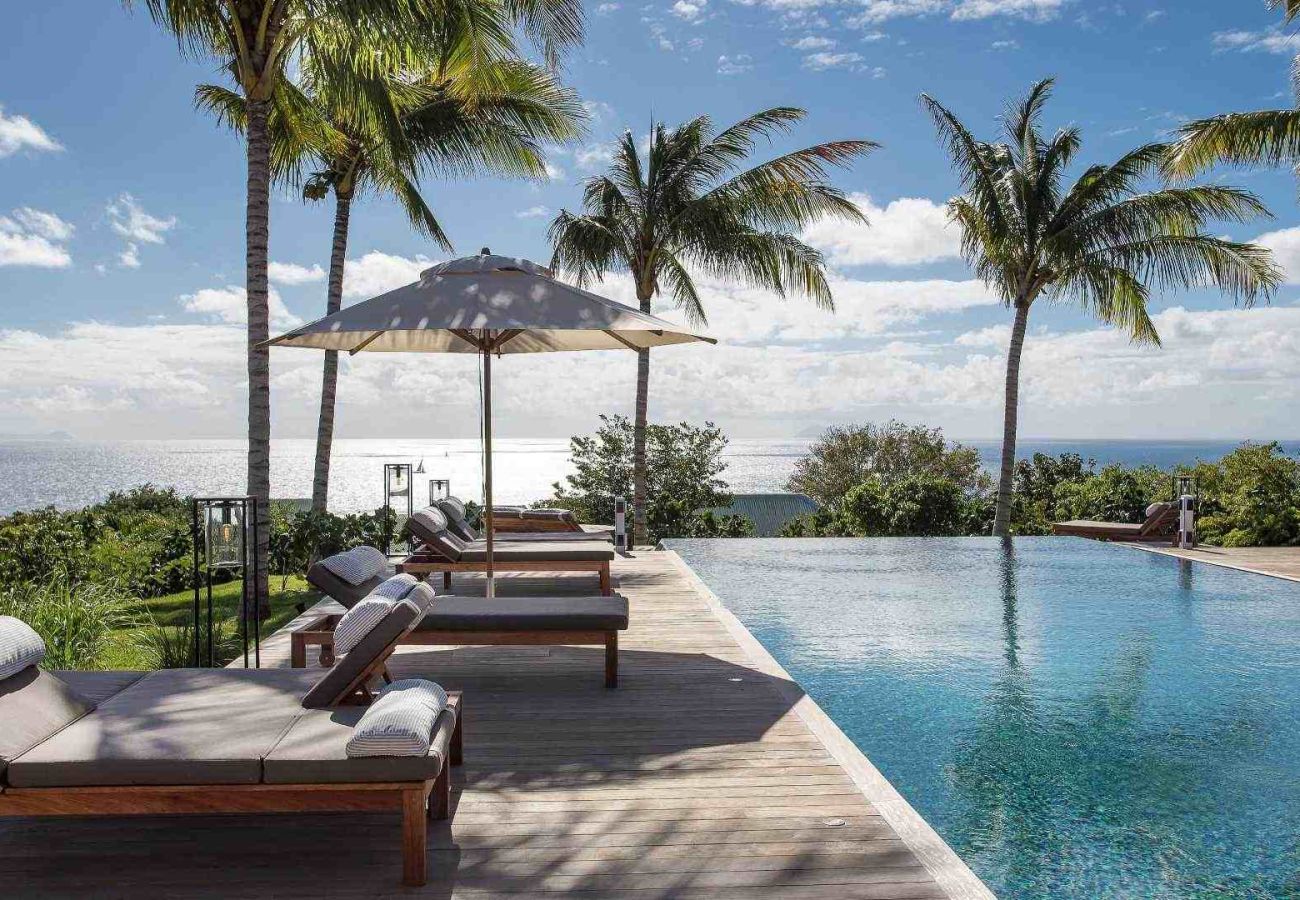 Villa in Saint Barthélemy - Maison Blanc Bleu St Barths 5-bd