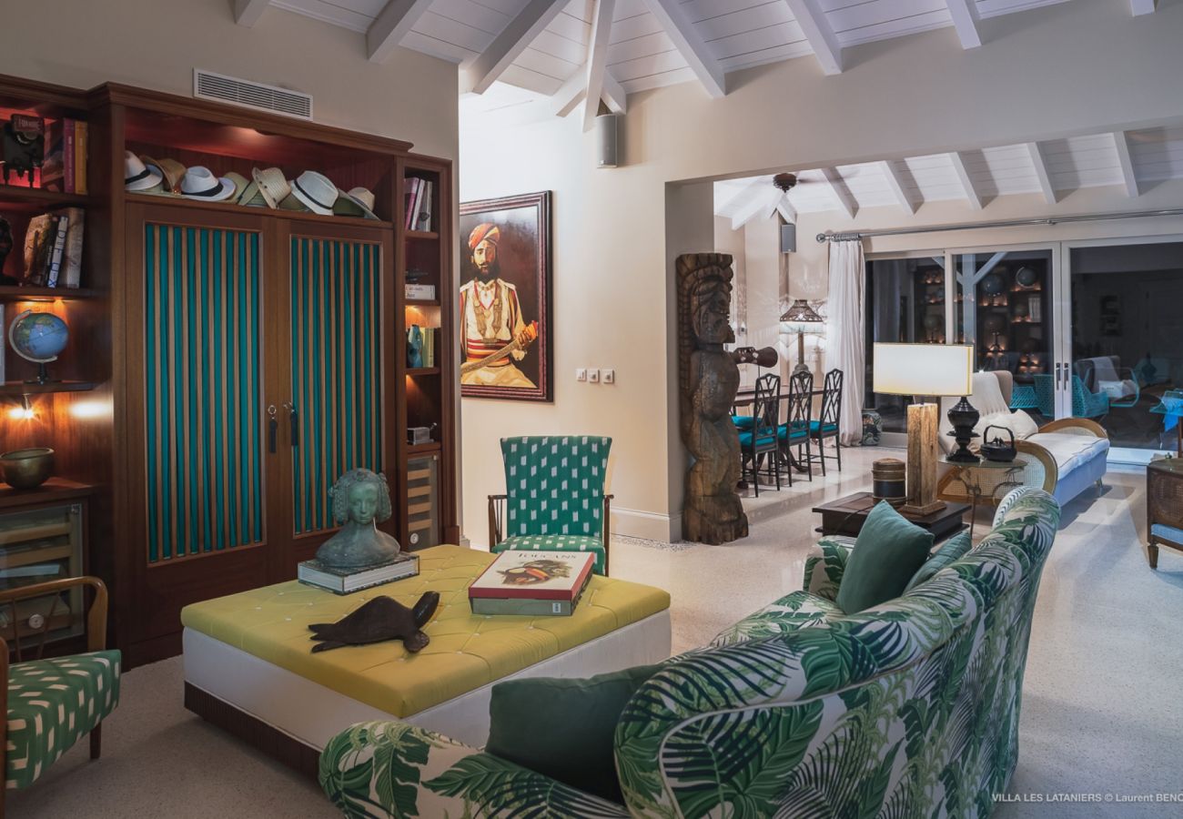 Villa in Saint Barthélemy - Villa Les Lataniers St Barts 6-bd