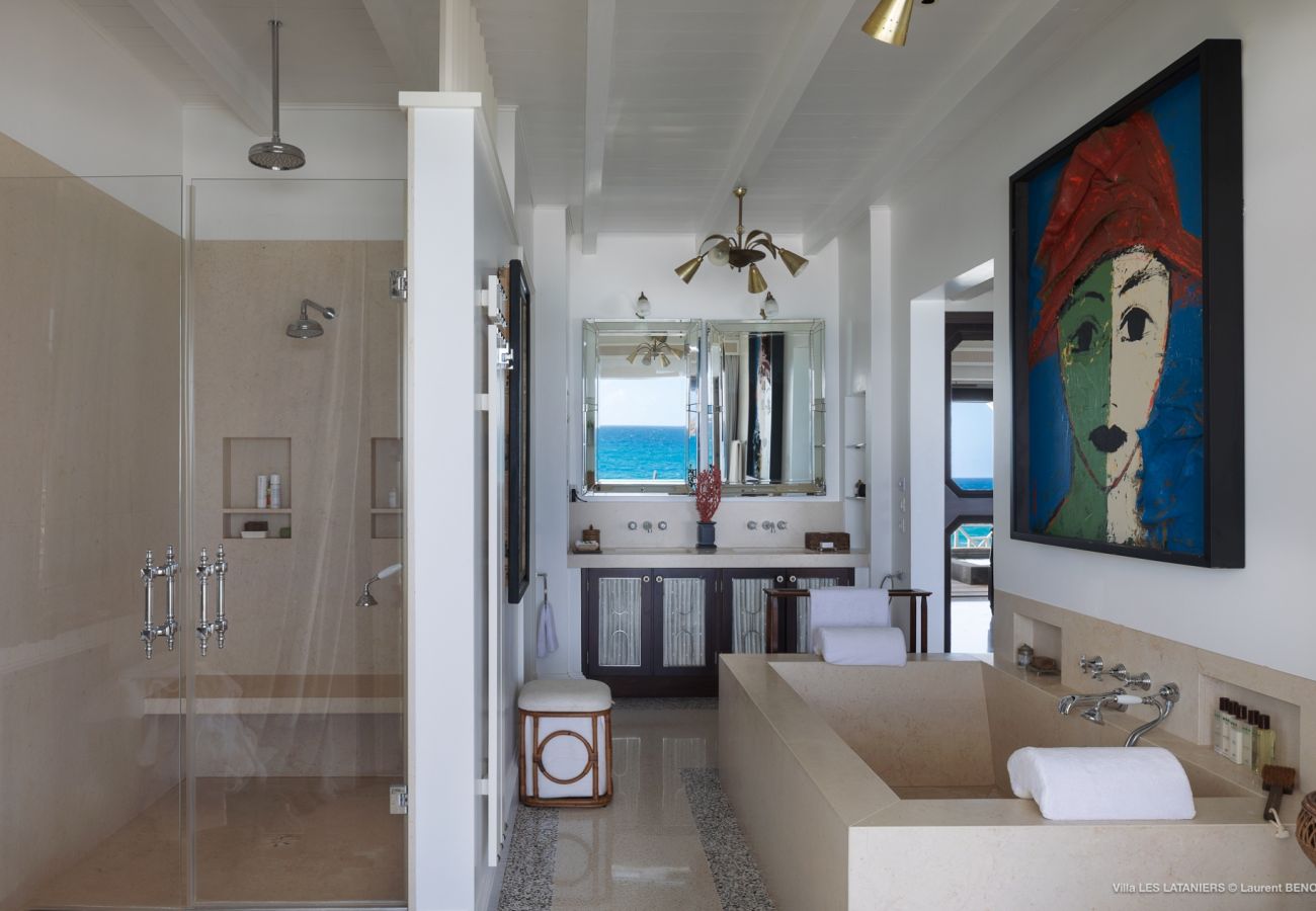 Villa in Saint Barthélemy - Villa Les Lataniers St Barts 6-bd