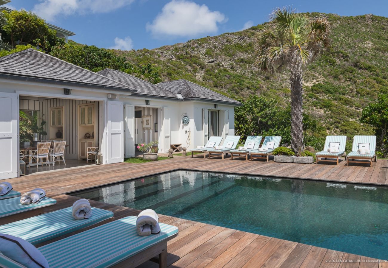 Villa in Saint Barthélemy - Villa Les Lataniers St Barts 6-bd