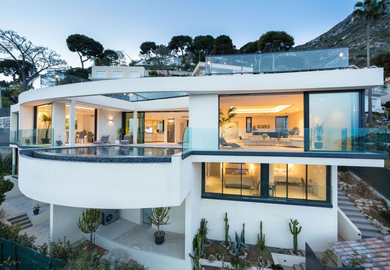 Villa in Eze - Villa Paradise Eze French Riviera 5-bd