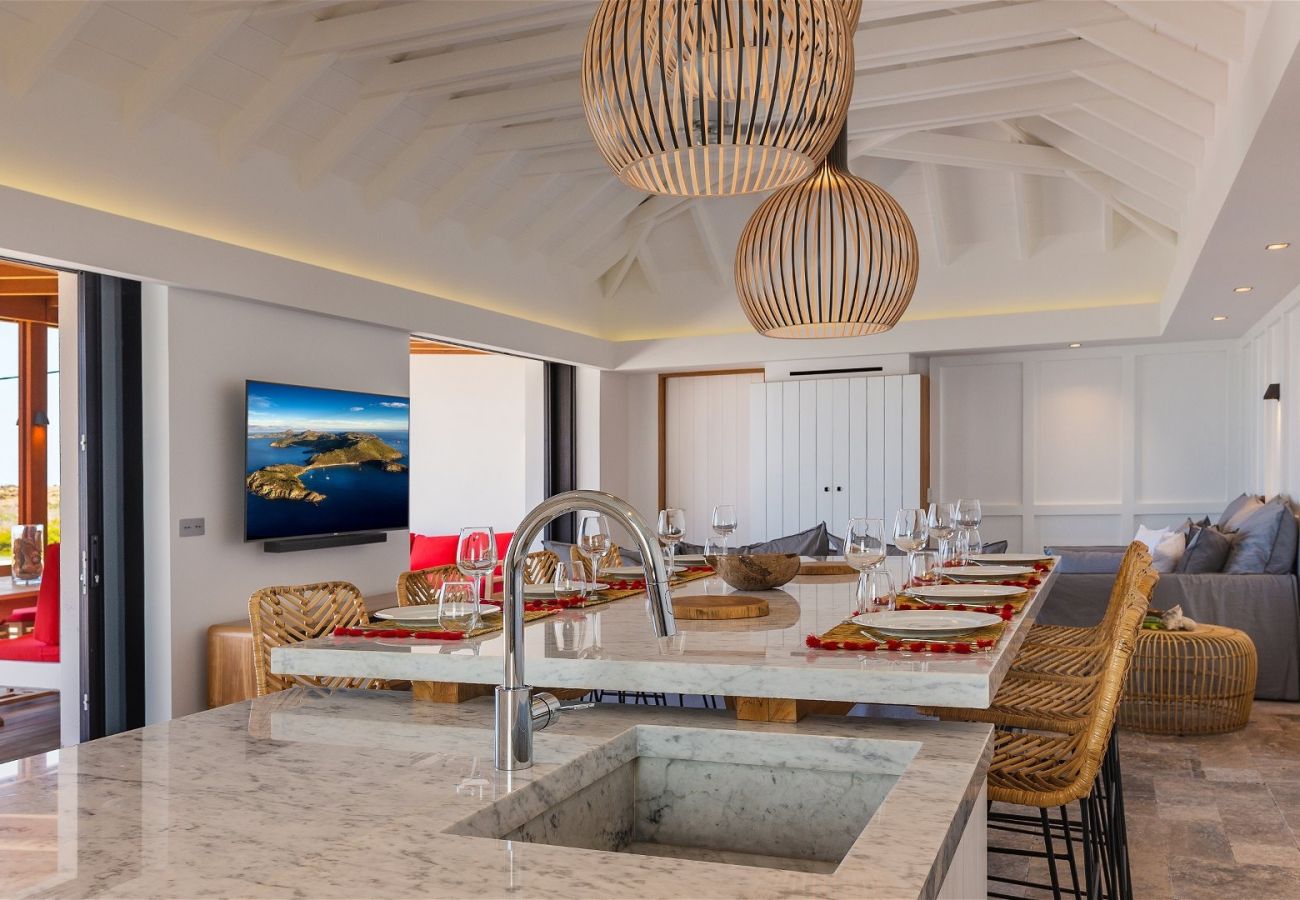 Villa in Saint Barthélemy - Villa Belharra Lagon St Barths 4-bd