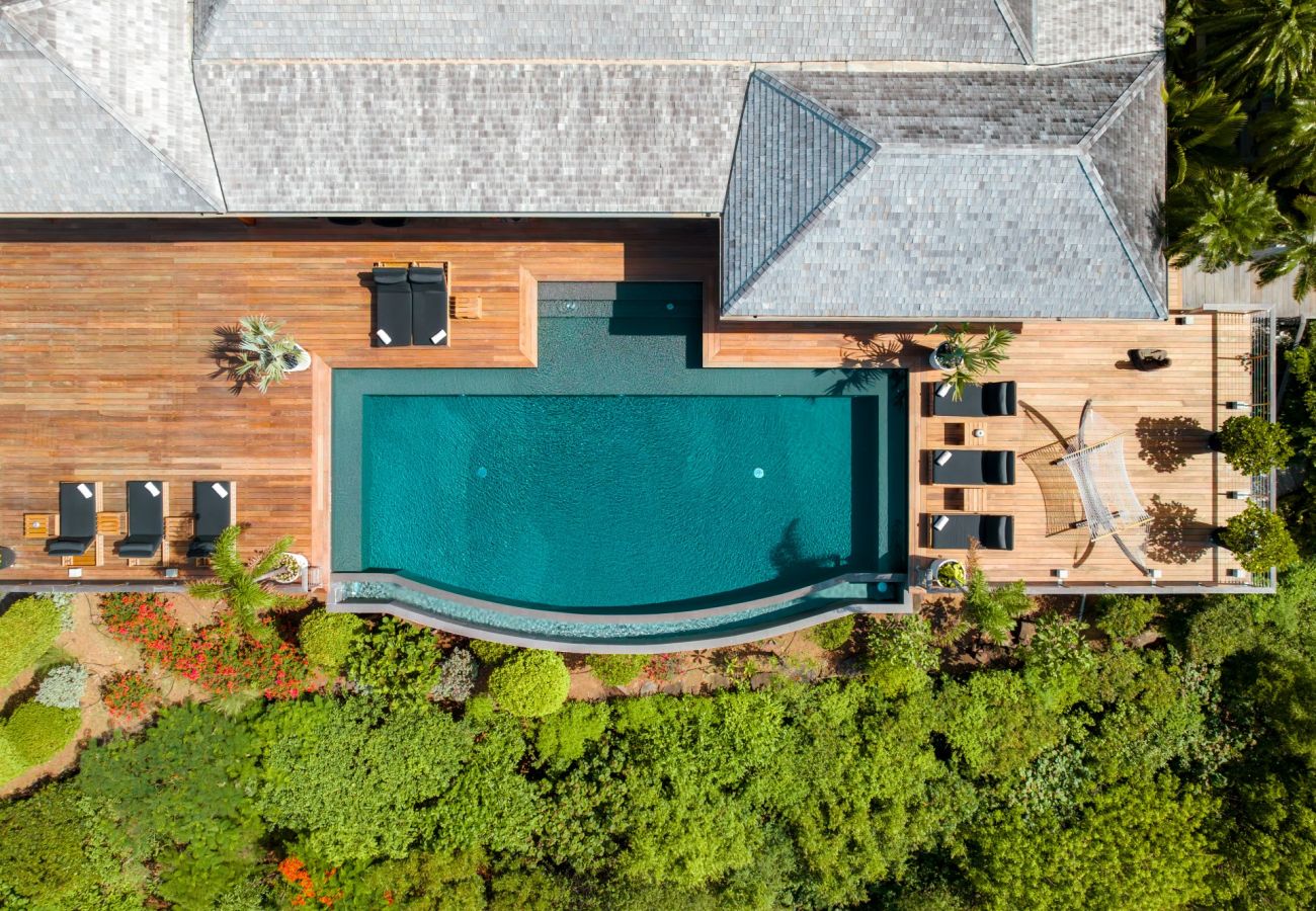 luxury rental with private pool st barths