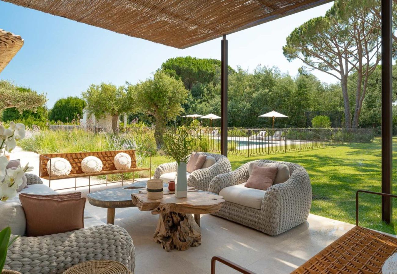 Villa in Ramatuelle - Villa Alocasia St Tropez French Riviera 5-bd